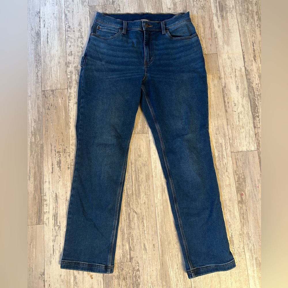 Duluth Trading Co Double Flex Brushed Back Jeans